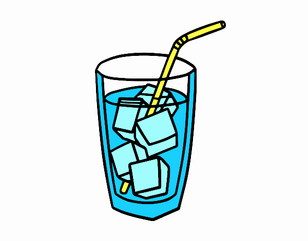 Un vaso de refresco