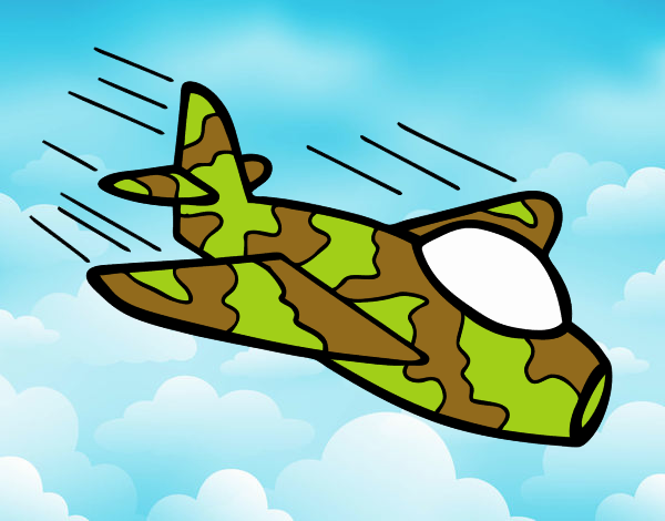 Avión de camuflaje