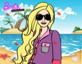 Barbie con gafas de sol