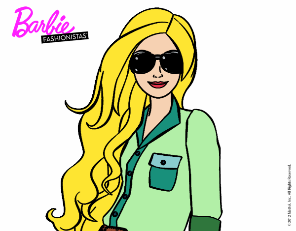 Barbie con gafas de sol