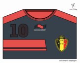 Camiseta del mundial de fútbol 2014 de Bélgica