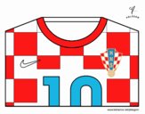 Camiseta del mundial de fútbol 2014 de Croacia