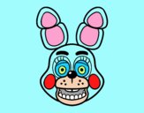 Cara de Toy Bonnie de Five Nights at Freddy's