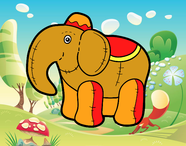 Elefante de trapo