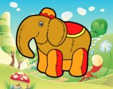 Elefante de trapo