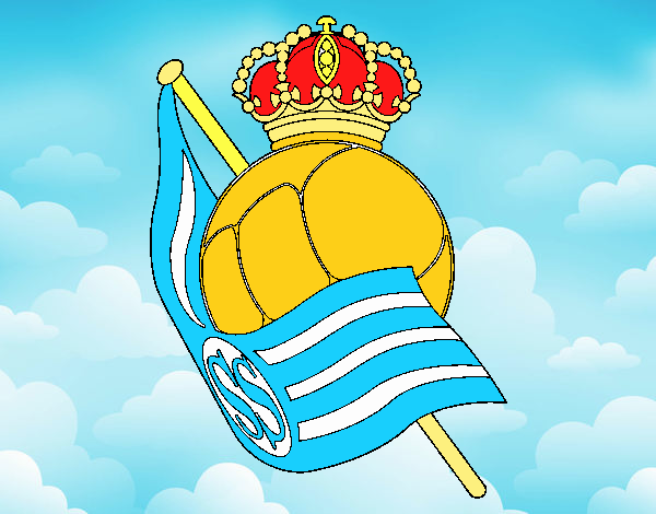 Escudo de la Real Sociedad de Fútbol