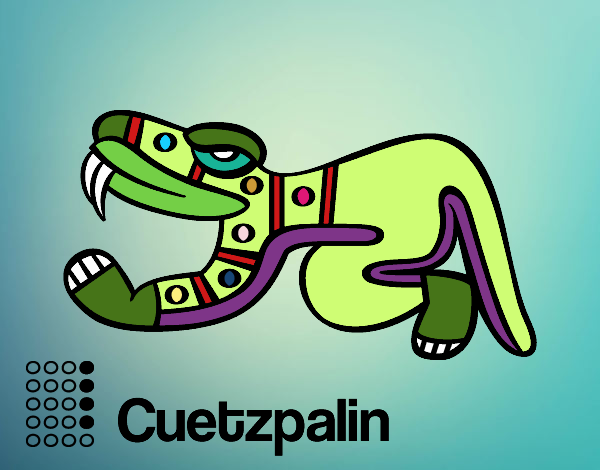 Los días aztecas: el lagarto Cuetzpalin