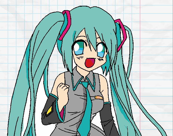 Miku Hatsune vocaloid