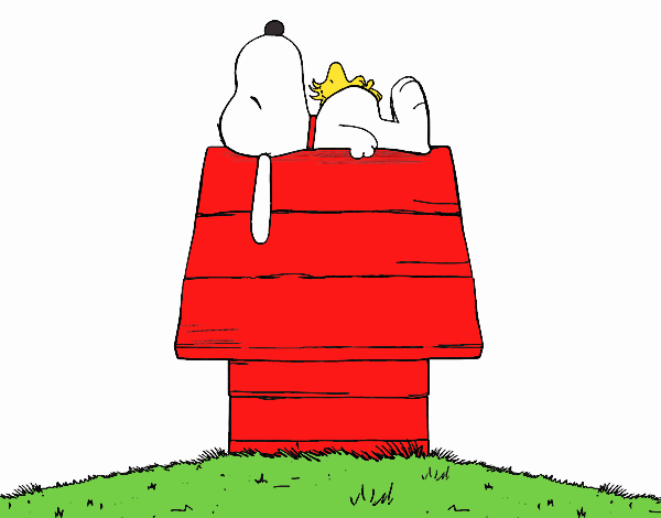 Snoopy durmiendo