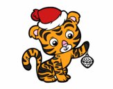 Tigre navideño