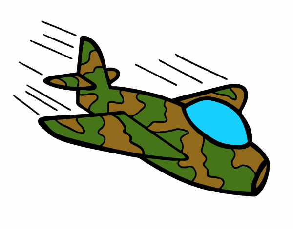 Avión de camuflaje