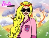 Barbie con gafas de sol