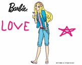 Barbie con look casual