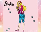 Barbie con look casual