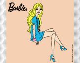 Barbie sentada