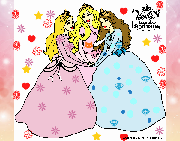 Barbie y sus amigas princesas