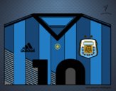 Camiseta del mundial de fútbol 2014 de Argentina