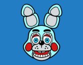 Cara de Toy Bonnie de Five Nights at Freddy's