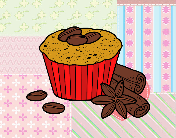 Cupcake de café