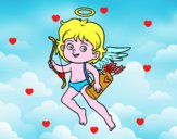 Cupido con su arco mágico