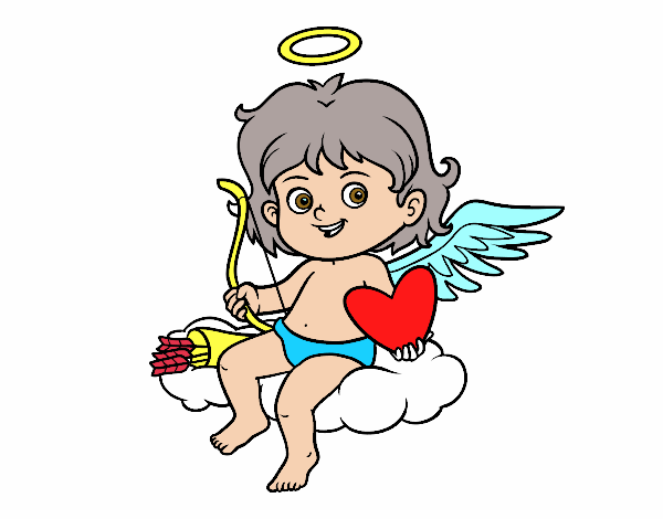 Cupido en una nube