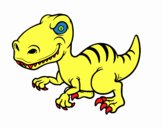 Dinosaurio velociraptor