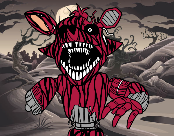 Foxy terrorífico de Five Nights at Freddy's