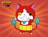 Jibanyan guiñando el ojo