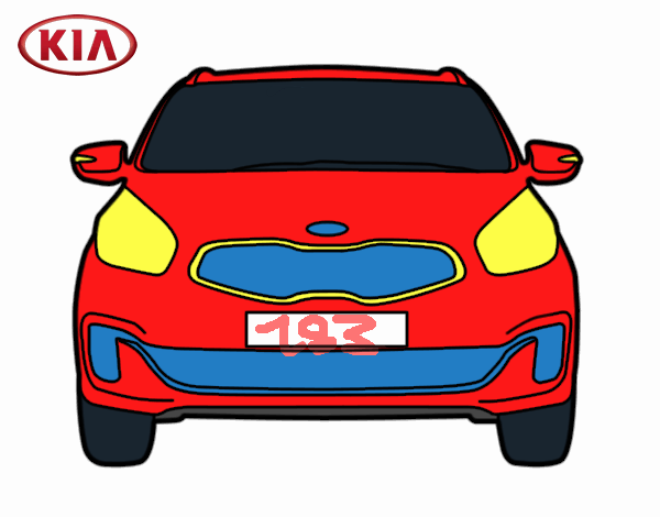 Kia Carens frontal