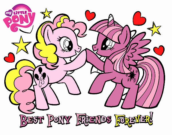 Mejores Pony Amigas para siempre