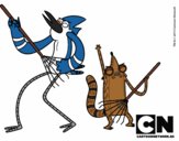 Mordecai y Rigby