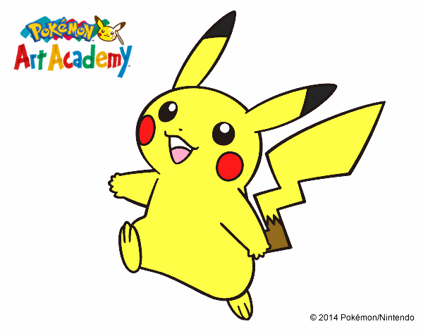 Pikachu en Pokémon Art Academy