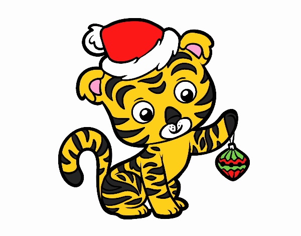 Tigre navideño