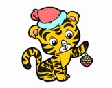 Tigre navideño