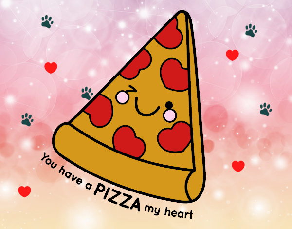 pizza kawaii