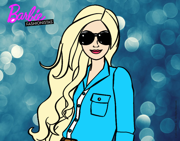 Barbie con gafas de sol