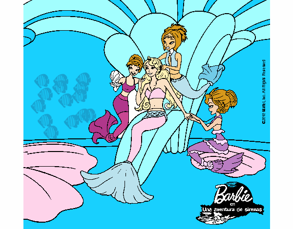 Barbie princesa sirena