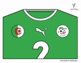 Camiseta del mundial de fútbol 2014 de Argelia