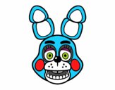 Cara de Toy Bonnie de Five Nights at Freddy's