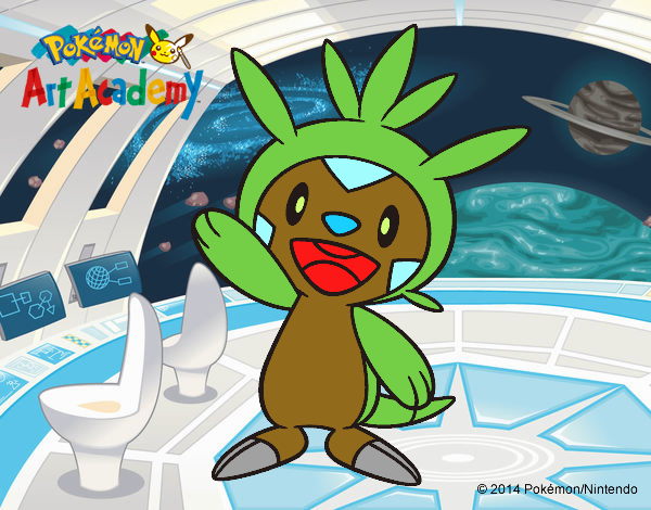 Chespin saludando