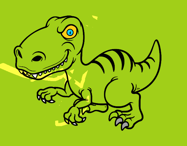 Dinosaurio velociraptor