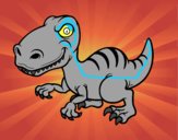 Dinosaurio velociraptor