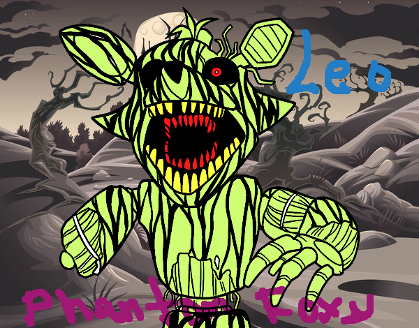 Foxy terrorífico de Five Nights at Freddy's