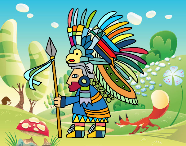 Guerrero azteca