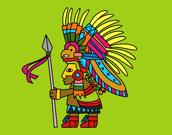 Guerrero azteca