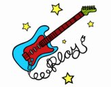 Guitarra y estrellas