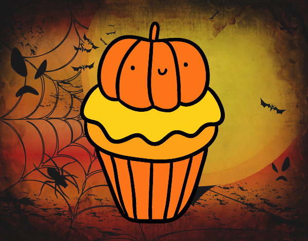 Halloween cupcake