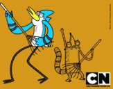 Mordecai y Rigby