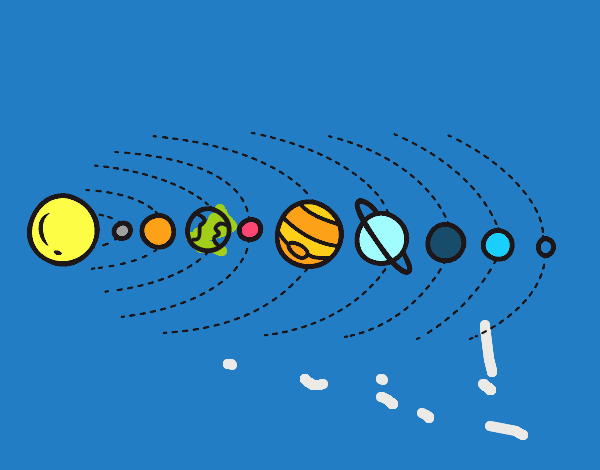 Dibujo de Sistema solar pintado por en el día 25-03-20 a las 12:14:01. Imprime, pinta o colorea tus propios dibujos!