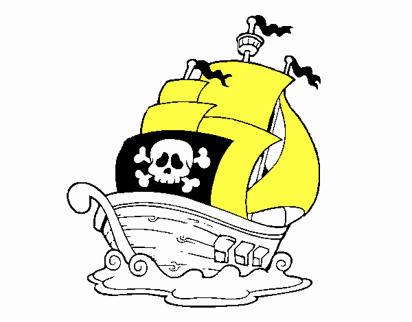 Barco de piratas